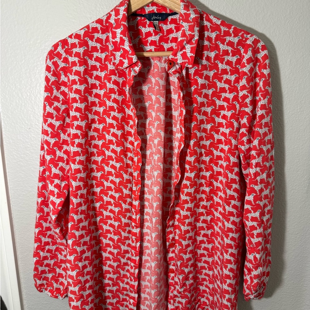 Joules‎ Women's Blouse with Dalmatian print